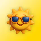 Tanning App & Sunglow iOS Icon