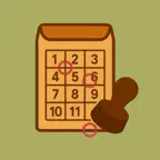 Monthly Fee Stamp Icon