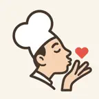 Chef's Kiss: Recipes AI iOS Icon