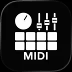 MIDI Controller PRO WiFi, USB iOS Icon