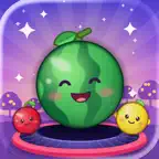 Bouncy Fruits: Fruit Merge iOS Icon