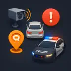 Radarmatik GPS&Offline Harita iOS Icon