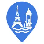 Paris Water Map iOS Icon