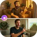Act-Two : Body Motion Video AI iOS Icon