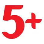 5+ לימודי מתמטיקה ואנגלית iOS Icon