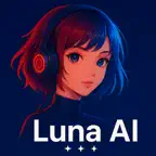 Luna AI: Girl Chat & Calls iOS Icon