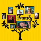 Family Tree Maker Photo Frames iOS Icon