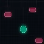 Neon Lanes: Synthwave Runner iOS Icon