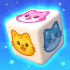 Triple Cube Match: Find Cats iOS Icon