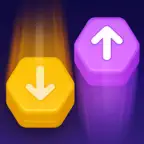 Hexa Shift – Logic Puzzle iOS Icon