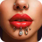 AI Piercing Filter Cam Editor iOS Icon