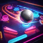 Exciting Neon Pinball iOS Icon