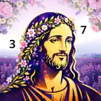 Selah - Bible Coloring Game iOS Icon