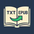 TXT to EPUB - eBook Converter iOS Icon