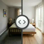 Visualize AI - Interior Design Icon