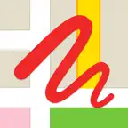 Drawing On Map iOS Icon