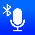 Bluetooth Mic to Speaker. iOS Icon