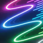 NeonWave - Music Visualizer VJ iOS Icon