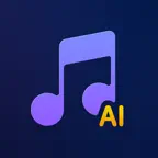 Meloza - AI Music Generator iOS Icon