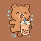 Bubble Bear: Bubble Tea Bear iOS Icon