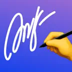 Signature. Sign Documents PDF iOS Icon