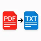 PDF to Text Converter. iOS Icon
