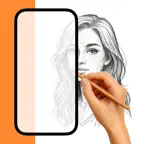 Trace Drawing - DrawLens iOS Icon