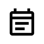 Vertical Calendar - Planner iOS Icon