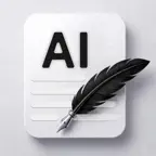 AI Writer: Story Essay Email iOS Icon