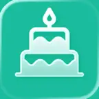 Birthday Calendar Simple iOS Icon
