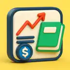 かぶ戦記/投資収支管理 - トレードノート iOS Icon