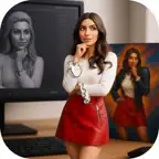 3D Action Figure : 1/7 Scale iOS Icon
