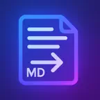 Markdown Converter - .docx/PDF icon