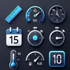 UnitHub – Unit Converter iOS Icon