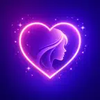 AI Girlfriend Chat & Romance Icon