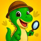 Dino World Dinosaur Kids Games iOS Icon
