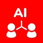 Simple Relationship Map AI iOS Icon