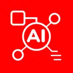 Simple Visualize AI iOS Icon