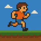 Tiny Running Man iOS Icon