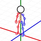 Stick Figure 3D Pose icon