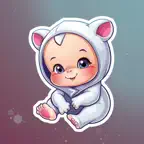 New Born Baby Stickers iOS Icon