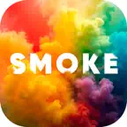 Smoke Name Art Effect iOS Icon