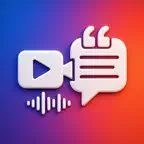 VideoToText Subtitle Generator iOS Icon
