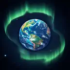 KP Index Aurora Forecast iOS Icon