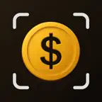 Coin Scanner: ID & Value Check Icon