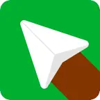 Tractor GPS Field Area Measure iOS Icon