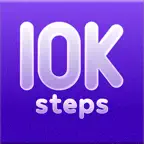 10K Steps Club AI Step Counter iOS Icon