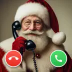 Call Santa Claus - AI prank iOS Icon