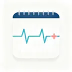 Fever & Symptom Tracker Log iOS Icon