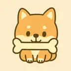 Shiba Inu. Dog Stickers iOS Icon